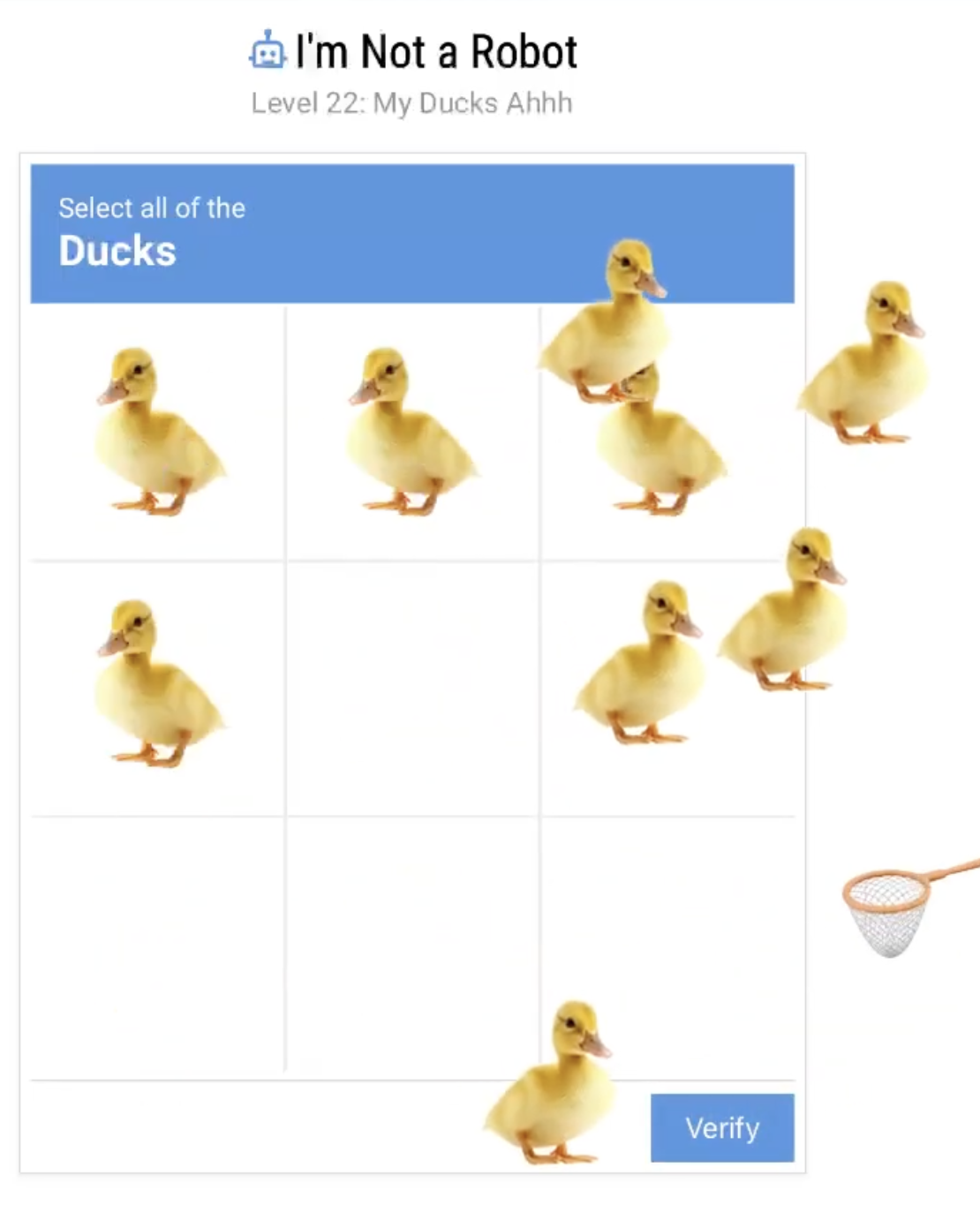 I'm Not a Robot Level 22: I'm Not a Robot Level 22 Solution Walkthrough