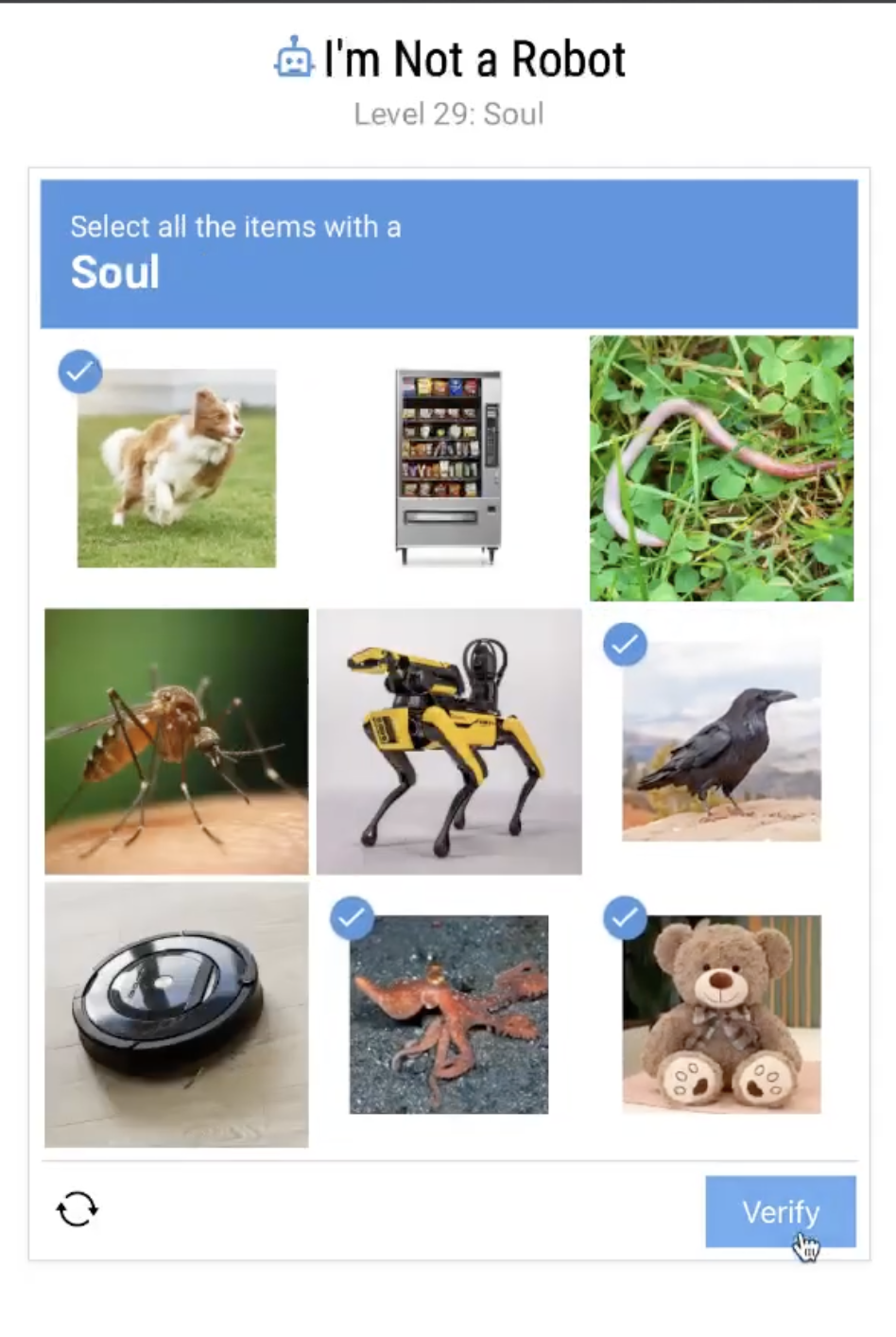 Gecko Out Level 29: I'm Not a Robot Level 29 Solution Walkthrough