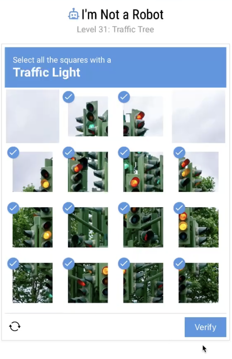 Gecko Out Level 31: I'm Not a Robot Level 31 Solution Walkthrough