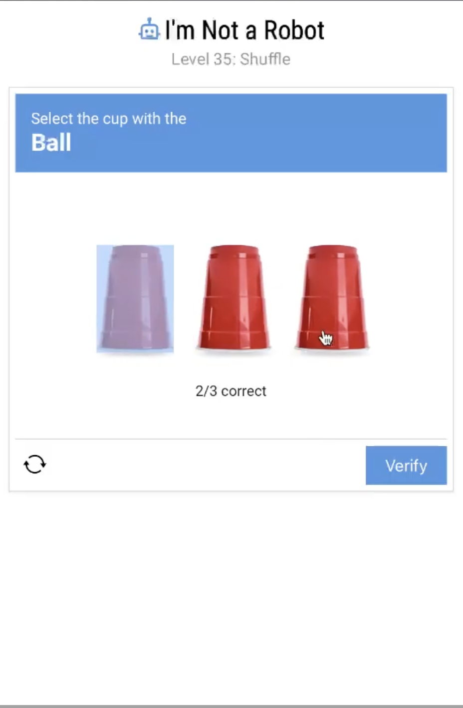 Gecko Out Level 35: I'm Not a Robot Level 35 Solution Walkthrough