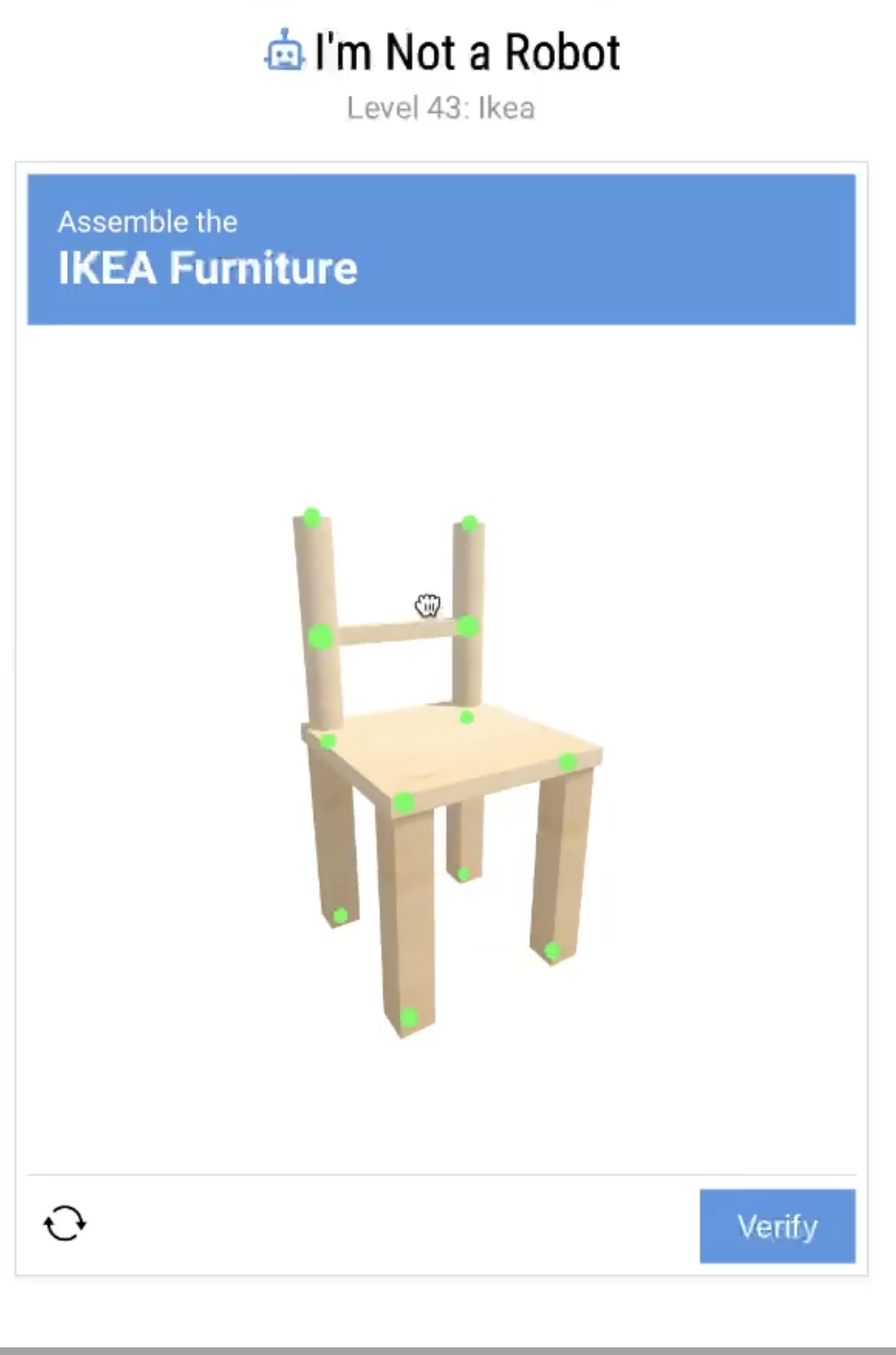 Gecko Out Level 43: I'm Not a Robot Level 43 Solution Walkthrough