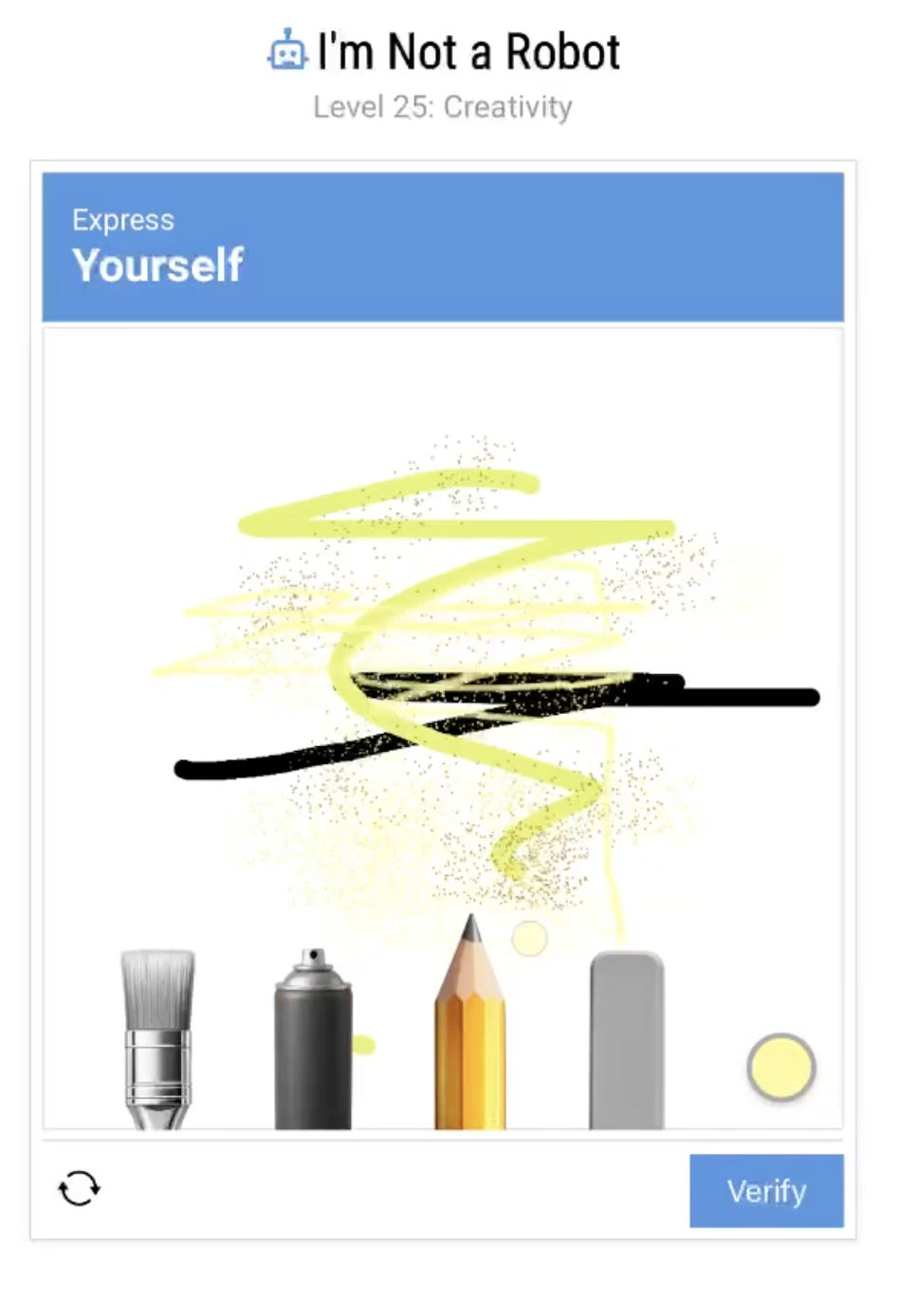 I'm Not a Robot Level 25 Solution Walkthrough Guide Image 1