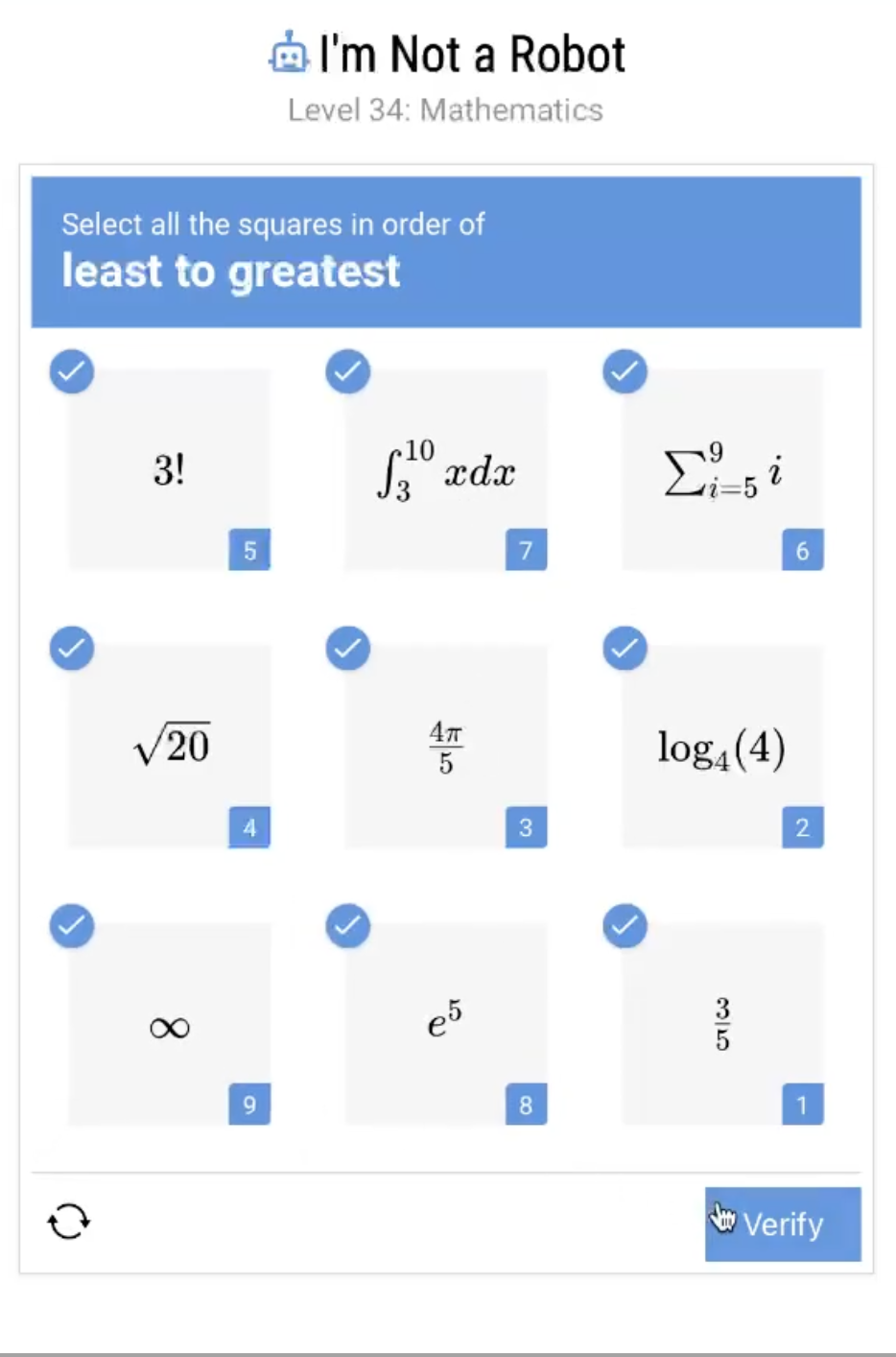 I'm Not a Robot Level 34 Solution Walkthrough Guide Image 1
