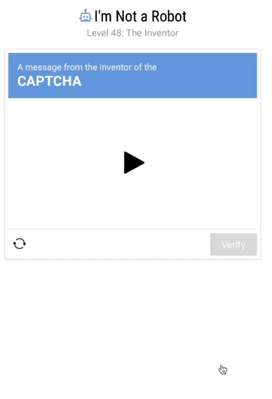 I'm Not a Robot Level 48 Solution Walkthrough Guide Image 1