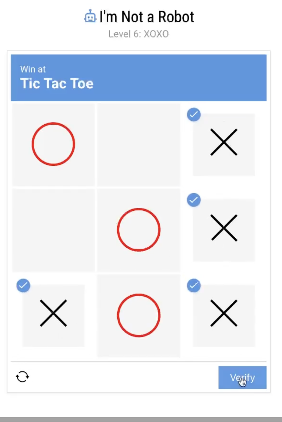 I'm Not a Robot Level 6 Solution Walkthrough Guide Image 1