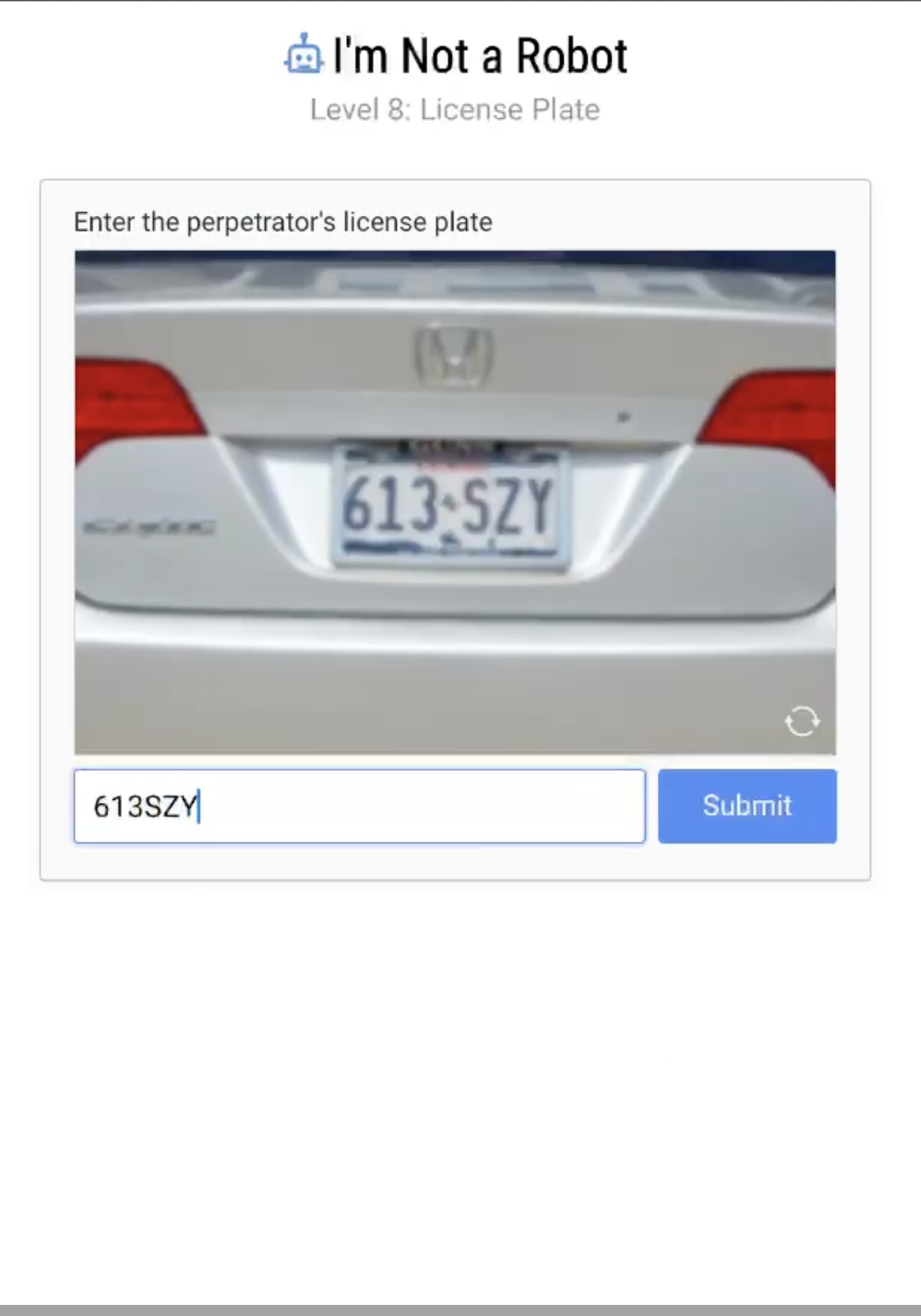 I'm Not a Robot Level 8 Solution Walkthrough Guide Image 1